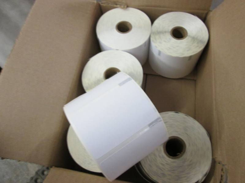 lot 239 image: 6 Rolls 2x3 inch Labels...
