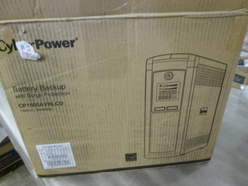lot 240 image: CyberPower CP1500AVRLCD Intelligent...