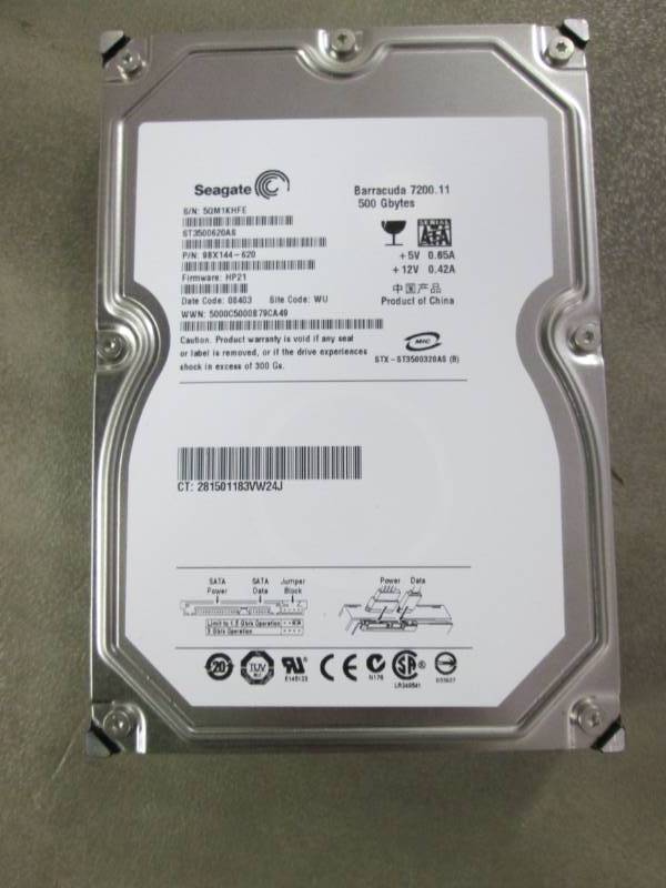 lot 245 image: ST3500620AS Seagate Barracuda 7200....