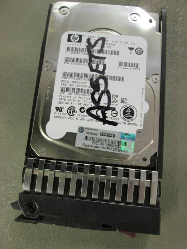 lot 247 image: HP MBE2147RC 146gb 15k SAS Server H...