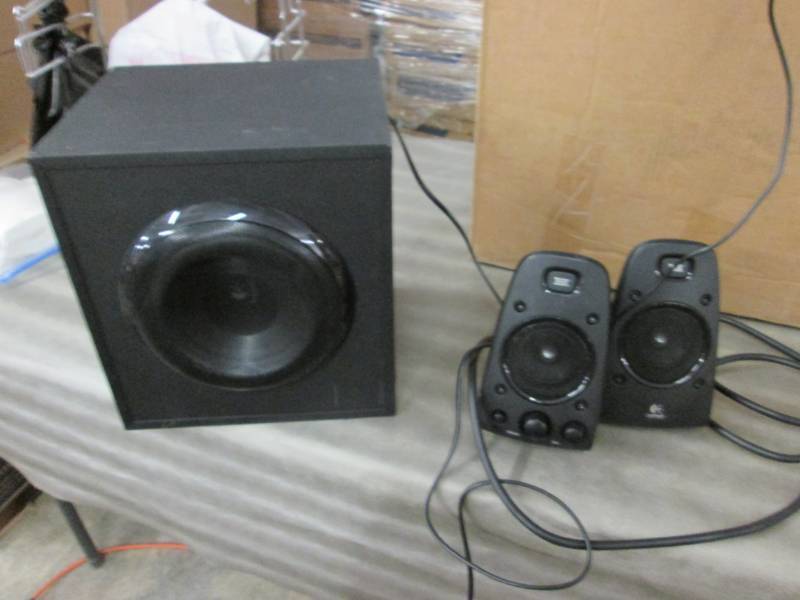 lot 268 image: Logitech Z623 400 Watt Home Speaker...
