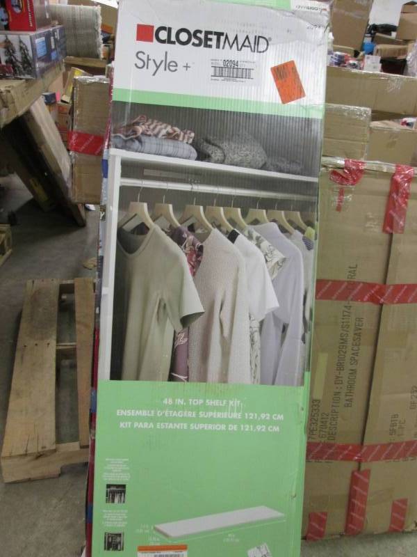 lot 298 image: Lot of 2 Closet Maid Style 14 in. ...
