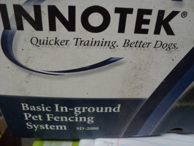 lot 18 image: Innotek Pet Fencing System unteste...