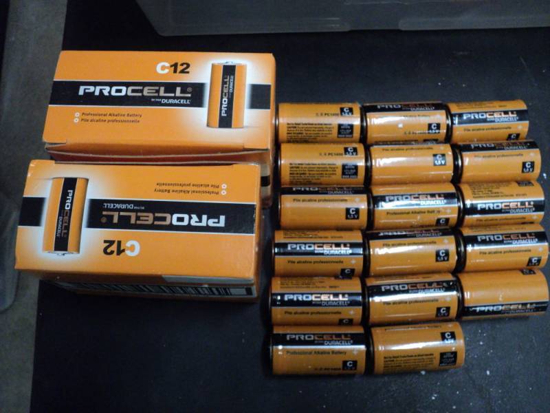 lot 38 image: 41 Procell Size C Batteries...