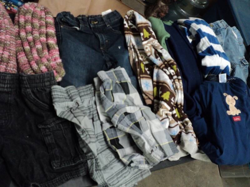 lot 48 image: Clothes, Most are Little Kids Cloth...
