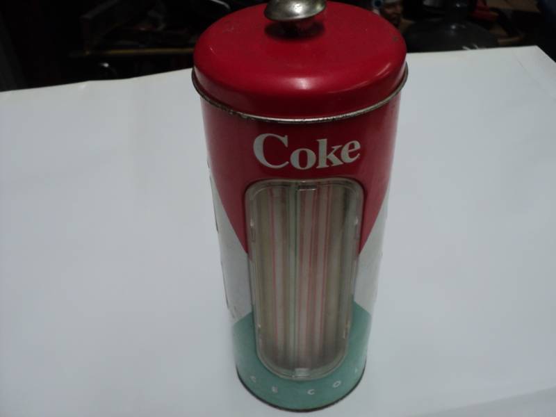 lot 52 image: Coke Straw Dispenser...