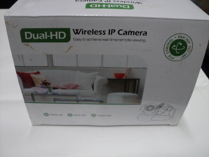 lot 98 image: Dual- HD Wireless IP Camera...