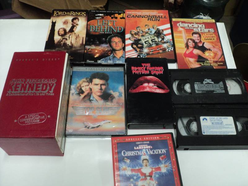 lot 99 image: Games, DVDs and VCR Tapes...