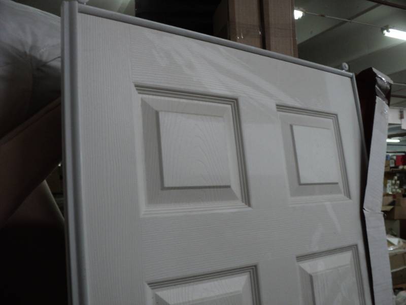 lot 102 image: 2 - 6 Panel Door 30 x 78 Rollers o...