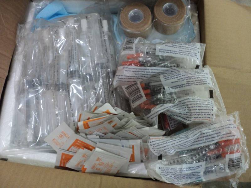 lot 121 image: Huge Lot of Medical Supplies see a...