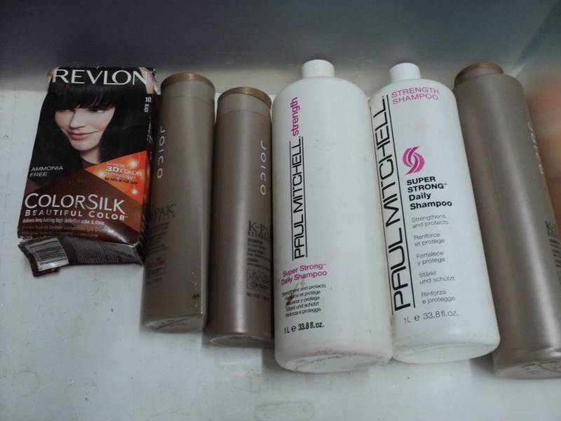lot 126 image: Hair Products etc some are partial...