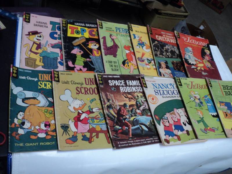 lot 136 image: Gold Key 12 Cent Comics...