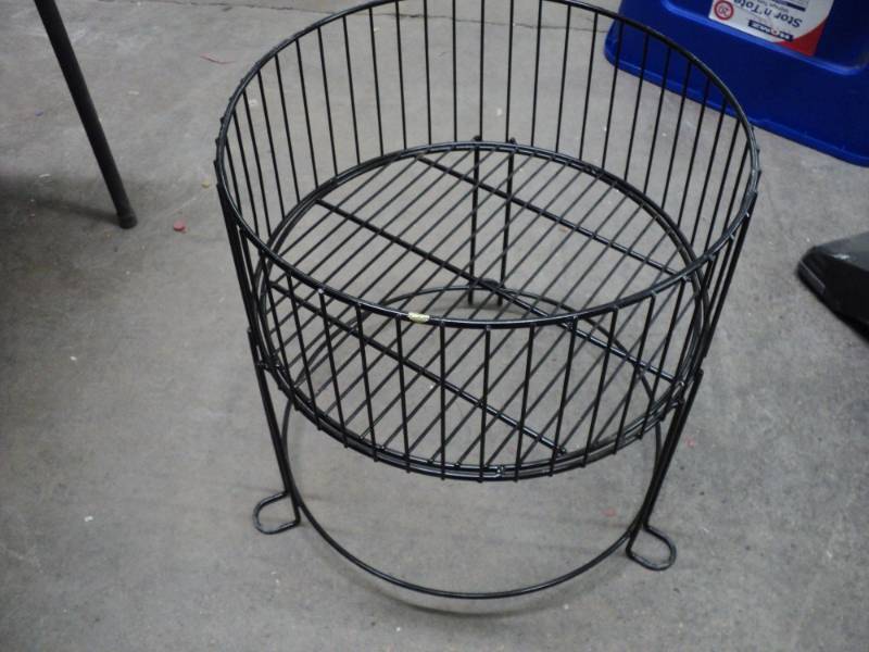 lot 146 image: Wire Stand 16 Diameter 18 High...