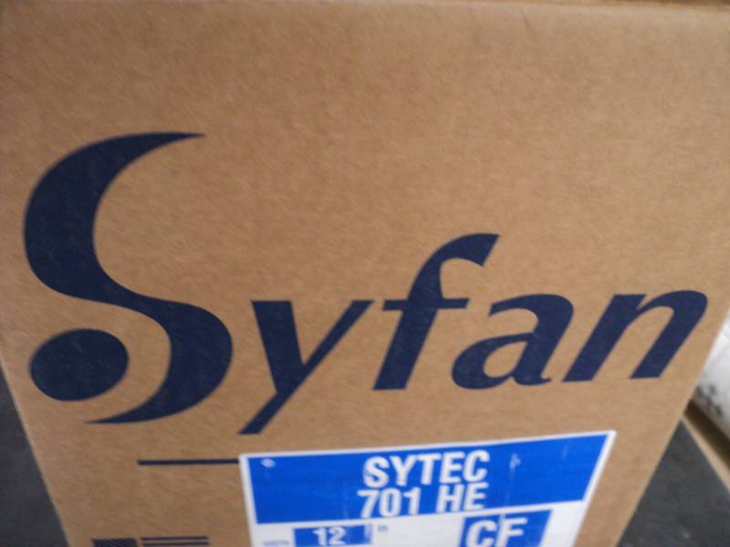 lot 196 image: Syfan Sytec 701E- is a cross linked...