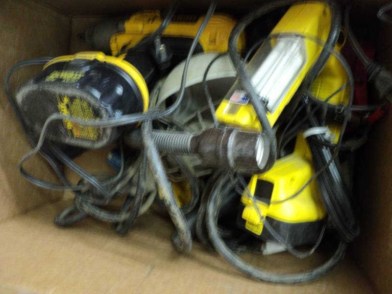 lot 231 image: Box of Tools untested...