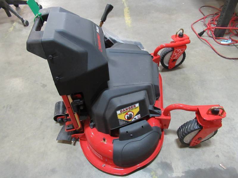 lot 130 image: Troy-Bilt FLEX 28-in Lawn Mower Base Attachment with Mulching Kit, 23AAAA8X711 - Never Used