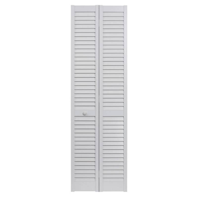 Pinecroft 36 In X 80 In Seabrooke Louver Louver White