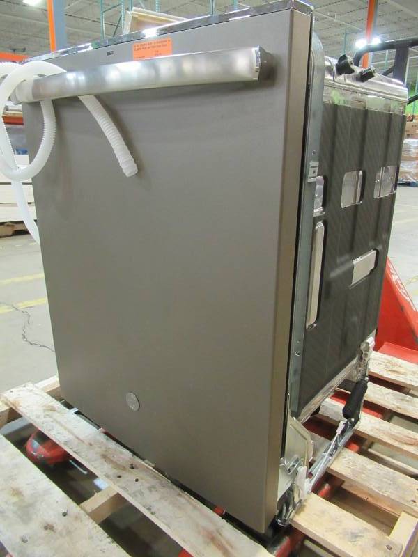 lot 73 image: GE 45-Decibel Built-In Dishwasher with Bottle Wash and Hard Food Disposer (Fingerprint-Resistant Slate) (Common 24-in) ENERGY STAR GDT695SMJES
