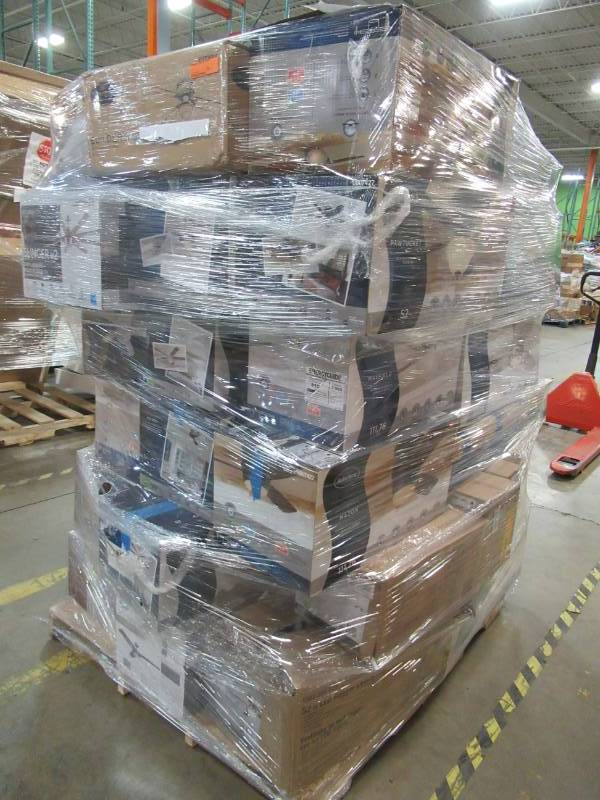 lot 96 image: WHOLESALE MIXED PALLET OF RETURNS - CEILING FANS