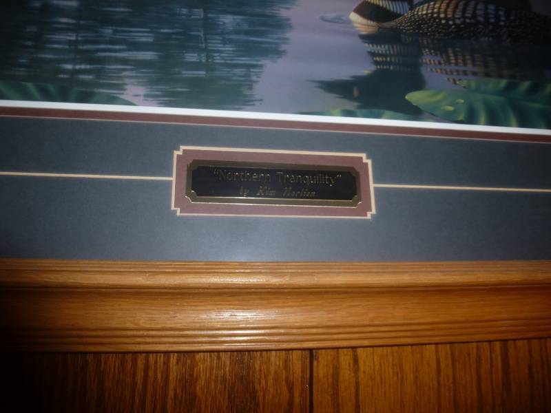lot 64 image: Print# 10 Norther Tranquility