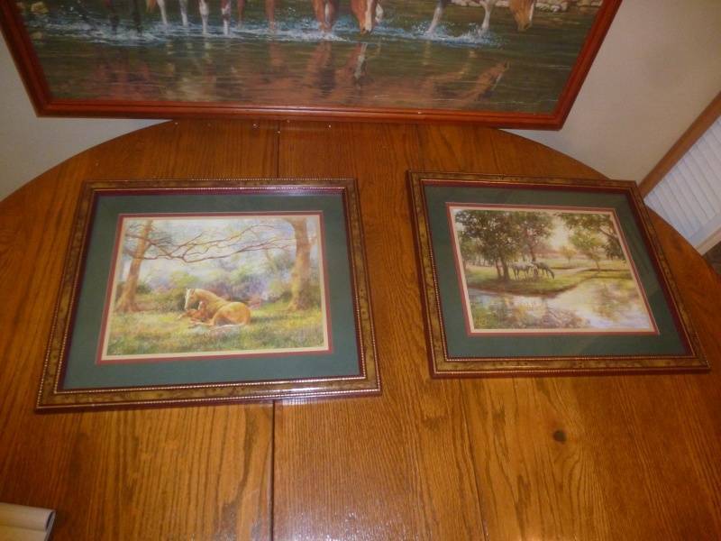 lot 66 image: Print# 12 Horse Scene Pictures