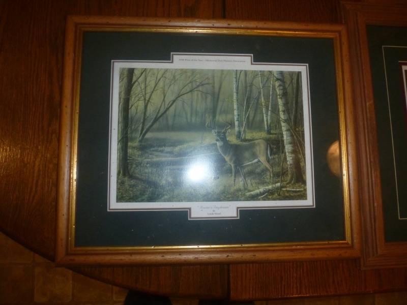 lot 78 image: Prints # 25 Buck Scene