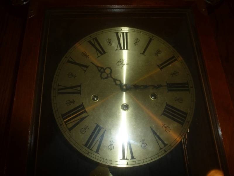 lot 107 image: Grand Father Wall Clock