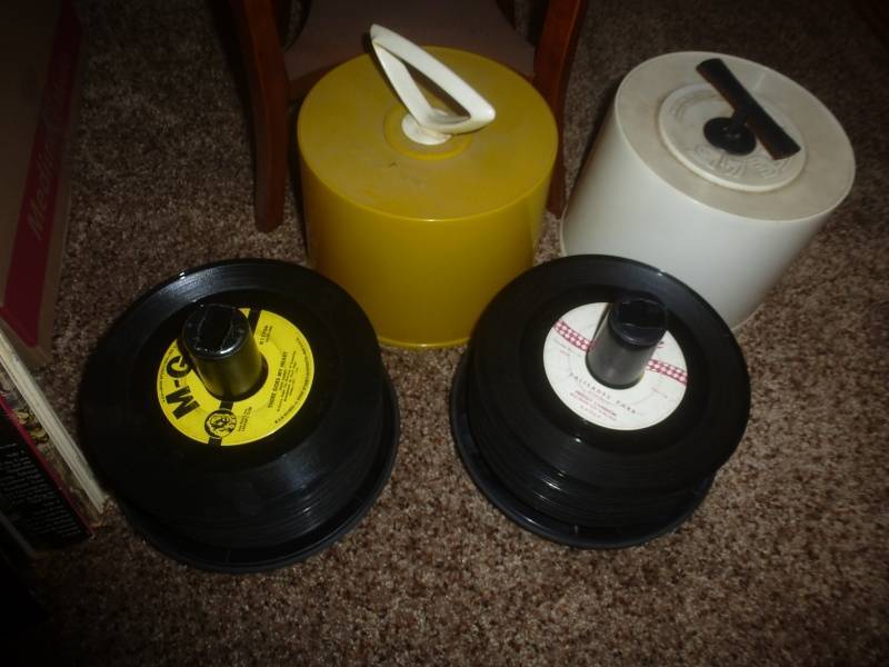 lot 130 image: Item # 75 Antique Record Collection