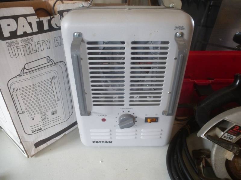 lot 171 image: Item # 116 Patton Heater Skill saws