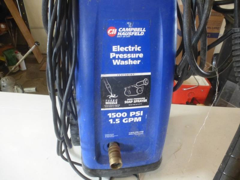 lot 181 image: Item #126 Campbell Housefeld Power washer