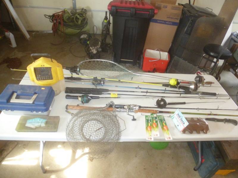 lot 188 image: Item# 133 Fishing Rods & Tackle