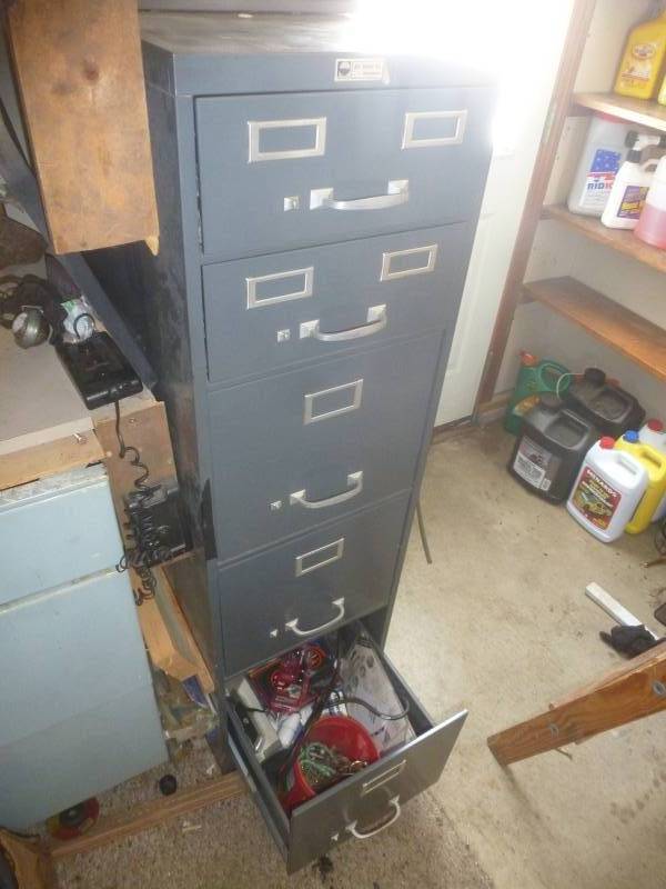 lot 202 image: Item # 148 Steel File Cabinet