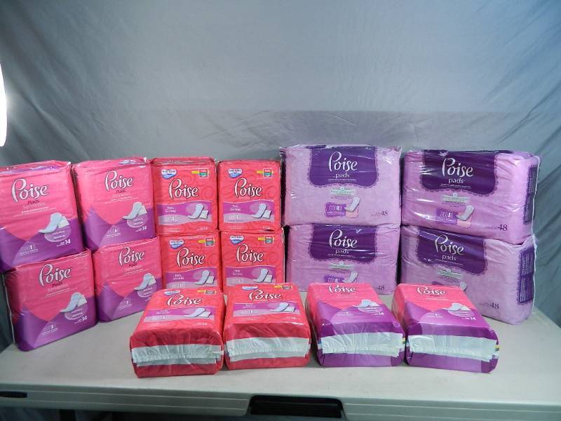 lot 69 image: 360 New Poise Pads