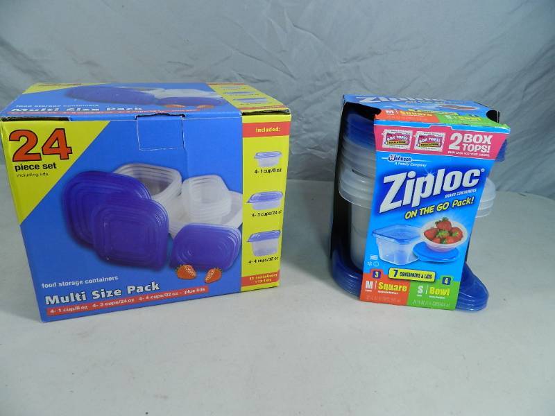 lot 72 image: 2 New Food Storage Sets