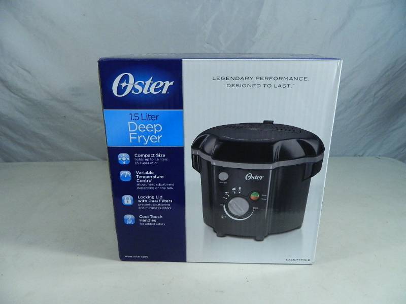 lot 75 image: New Oster Deep Fryer