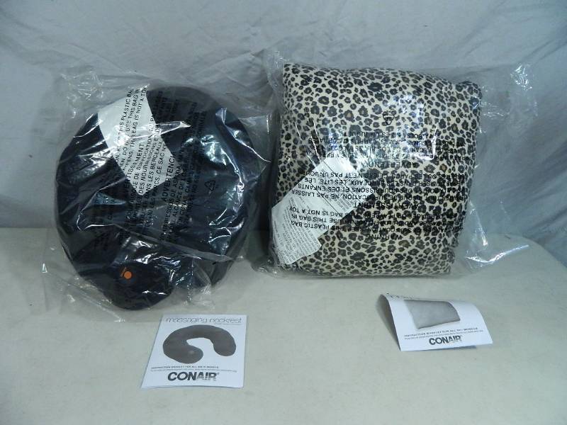 lot 78 image: New Conair Sound Neckrest and Pillow