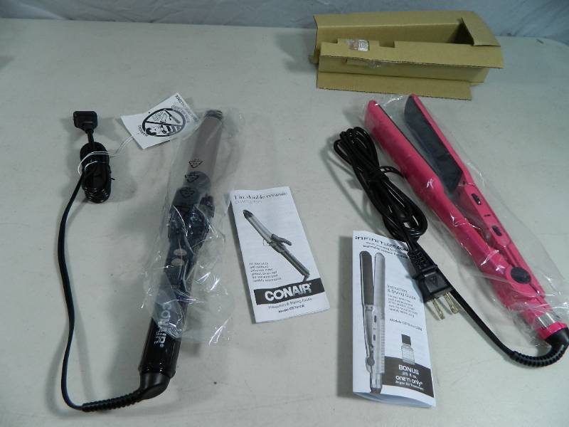 lot 83 image: New Conair Hair Tools