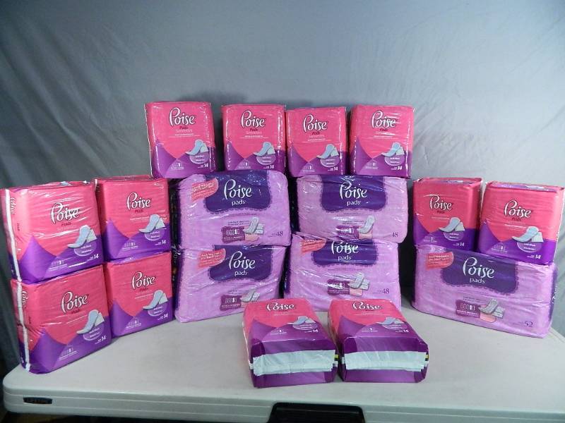 lot 91 image: 412 New Poise Pads