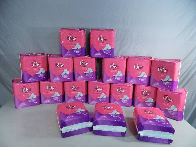 lot 92 image: 252 New Poise Pads