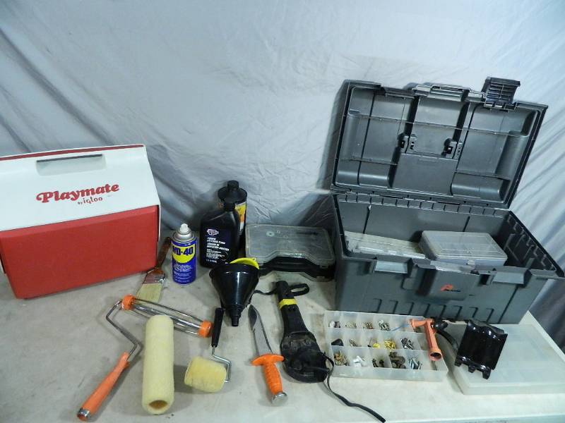 lot 103 image: Plano Toolbox with Contents