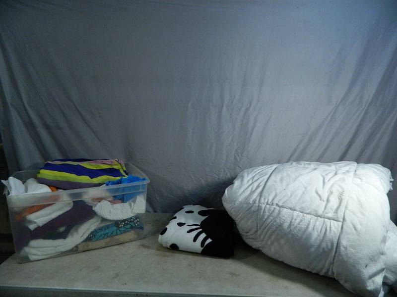 lot 141 image: Towels and Blankets