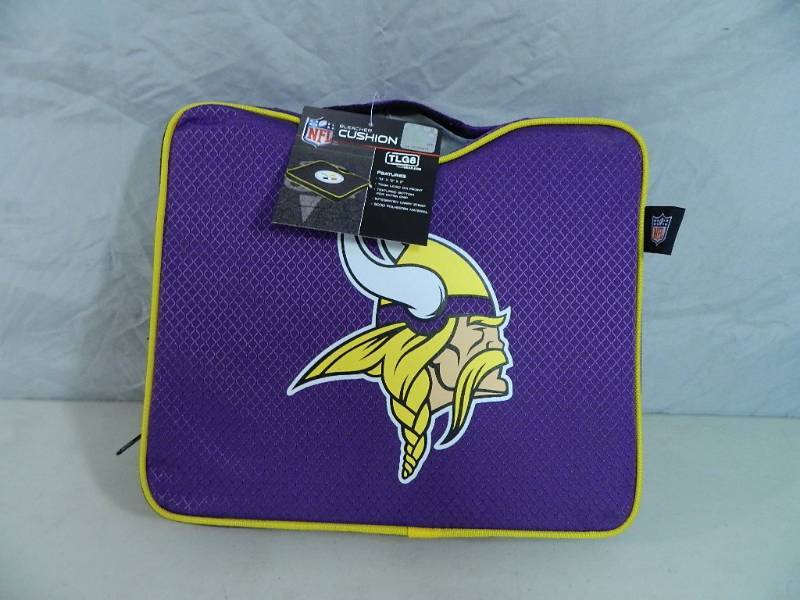 lot 13 image: New Minnesota Vikings Bleacher Cushion