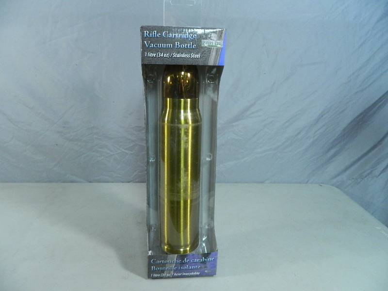 lot 19 image: New Rifle Cartridge Vacuum Bottle