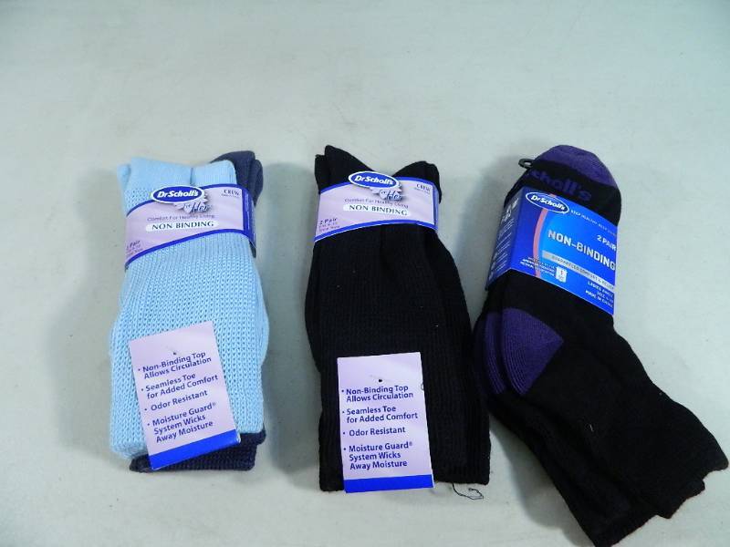 lot 21 image: 6 New Pairs of Womens Dr Scholls Socks