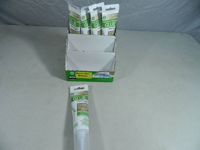 lot 41 image: 5 New Tubes of Premium Silicone Glue