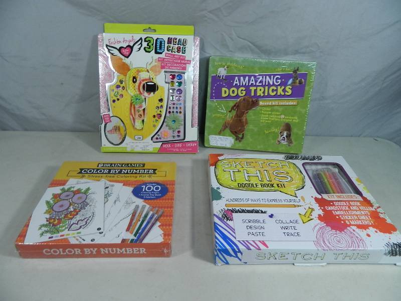 lot 58 image: 4 New Kids Kits