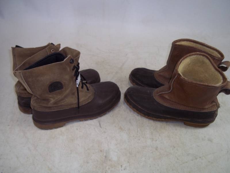 2 Pair of Size 10 winter boots