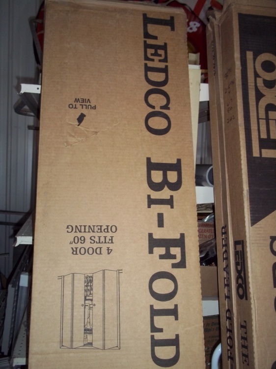 Bifold Doors for 60 Opening Wood Lauan doors - 4 doors