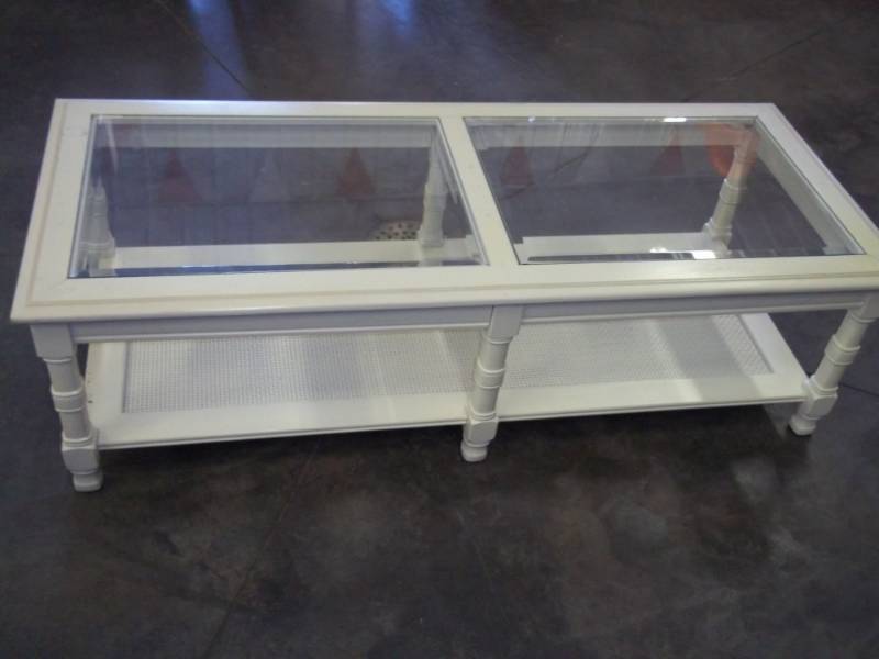 Glass Top Coffee Table