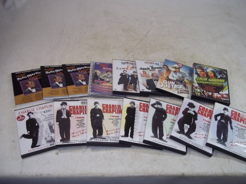 15 DVDs